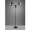 Trio Lumina Lámpara de Pie Negro, 3 luces