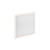 Leuchten-Direkt BEROA Lámpara de Techo LED Blanca, 1 luz, Mando a distancia