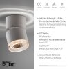 Paul Neuhaus PURE-NOLA Aplique LED Blanca, 1 luz