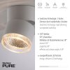 Paul Neuhaus PURE-NOLA Lámpara de Techo LED Blanca, 2 luces