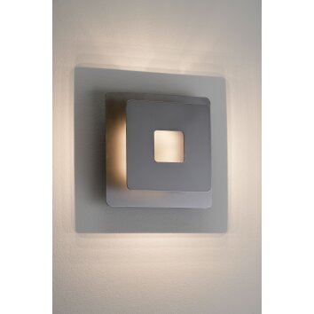 Fischer & Honsel Hennes Aplique LED Negro, 1 luz