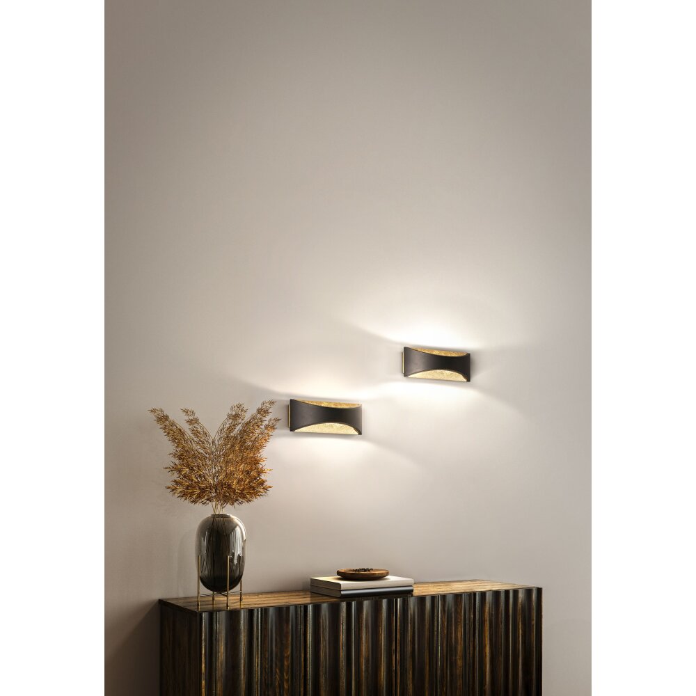 Fischer & Honsel Rio Aplique LED Negro, 1 luz main product photo