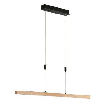 Fischer & Honsel Straßburg Lámpara Colgante LED Negro, 1 luz