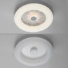 Leuchten-Direkt VERTIGO Lámpara de Techo LED Blanca, 1 luz, Mando a distancia