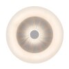 Leuchten-Direkt VERTIGO Lámpara de Techo LED Blanca, 1 luz, Mando a distancia