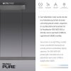 Paul Neuhaus PURE-MOTO-RISE Lámpara Colgante LED Gris, 3 luces, Mando a distancia Paul Neuhaus PURE-MOTO-RISE Lámpara Colgante LED Gris, 3 luces, Mando a distancia