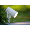 Lucide TAYLOR Foco proyector jardin Blanca, 1 luz, Sensor de movimiento