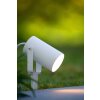 Lucide TAYLOR Foco proyector jardin Blanca, 1 luz, Sensor de movimiento