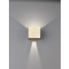 Fischer & Honsel Wall Aplique LED dorado, 2 luces