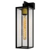 Lucide LAURENS Aplique para exterior Negro, 1 luz