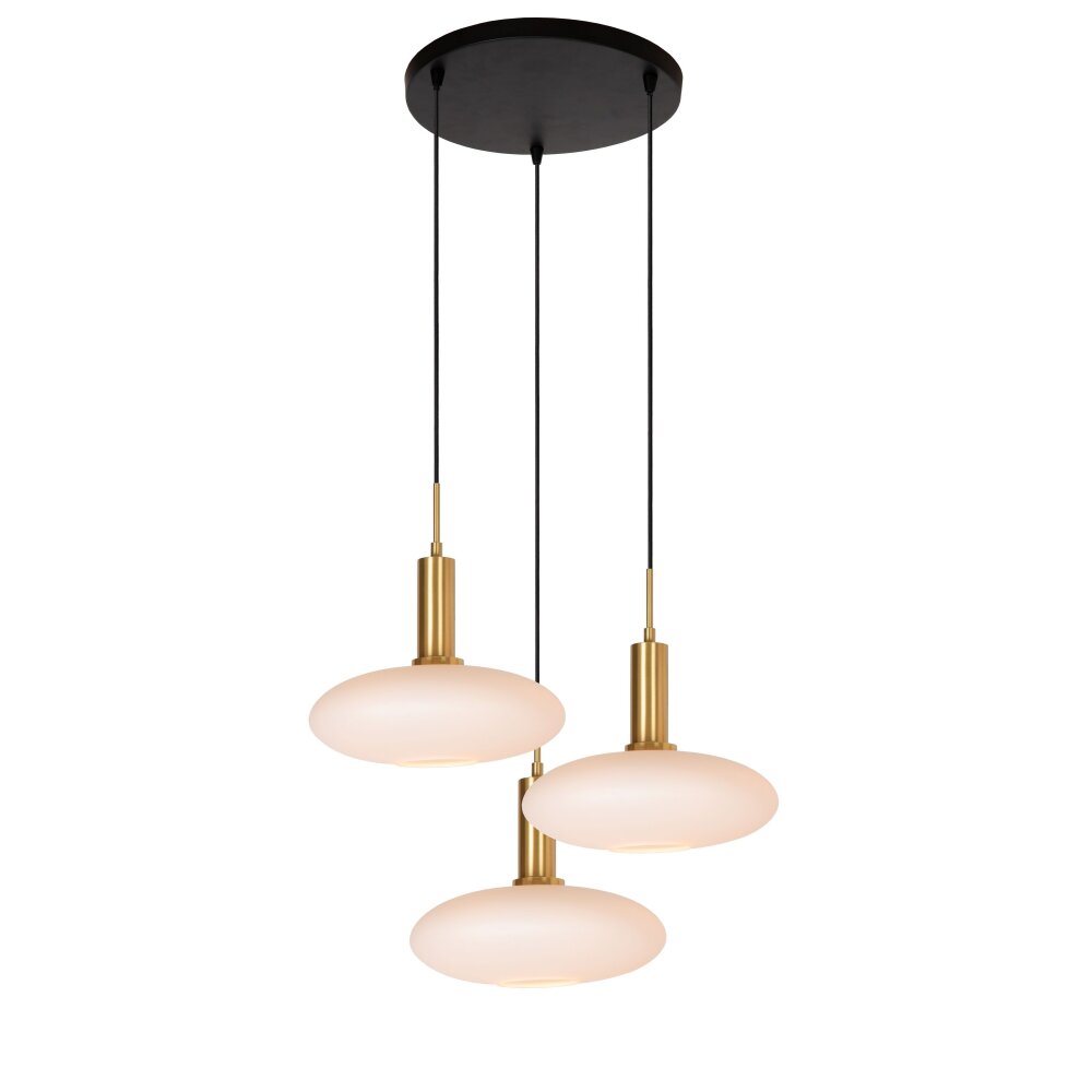 Lucide SINGALA Lámpara Colgante dorado, Latón, 3 luces main product photo