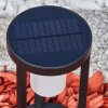 Lokpano Poste de Jardín LED Negro, 1 luz, Sensor de movimiento