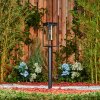 Palanga Poste de Jardín Negro, 1 luz