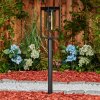 Palanga Poste de Jardín Negro, 1 luz