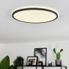 Hooper Lámpara de Techo LED Negro, 1 luz