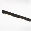 Steinhauer Bloc Lámpara Colgante LED Negro, 11 luces