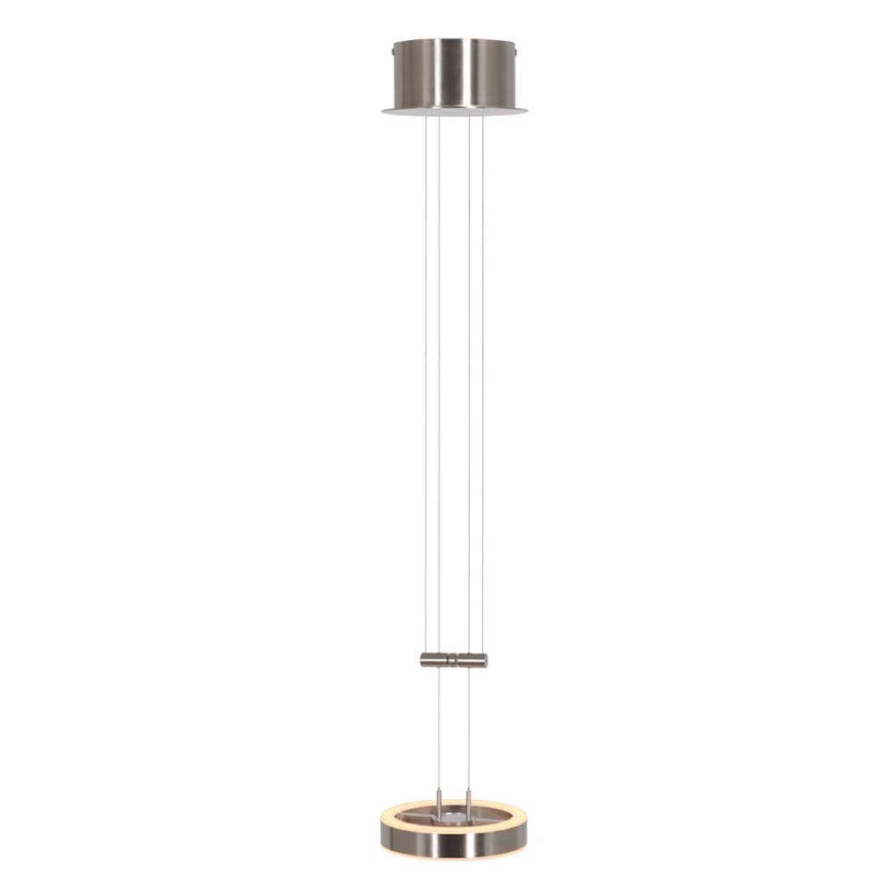 Steinhauer Piola Lámpara Colgante LED Acero bruñido, 2 luces main product photo