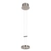 Steinhauer Piola Lámpara Colgante LED Acero bruñido, 2 luces