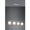 Reality DAVOS Lámpara Colgante Cromo, 4 luces