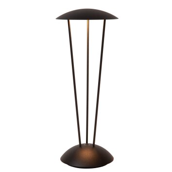 Lucide RENEE Lámpara de mesa LED Negro, 1 luz