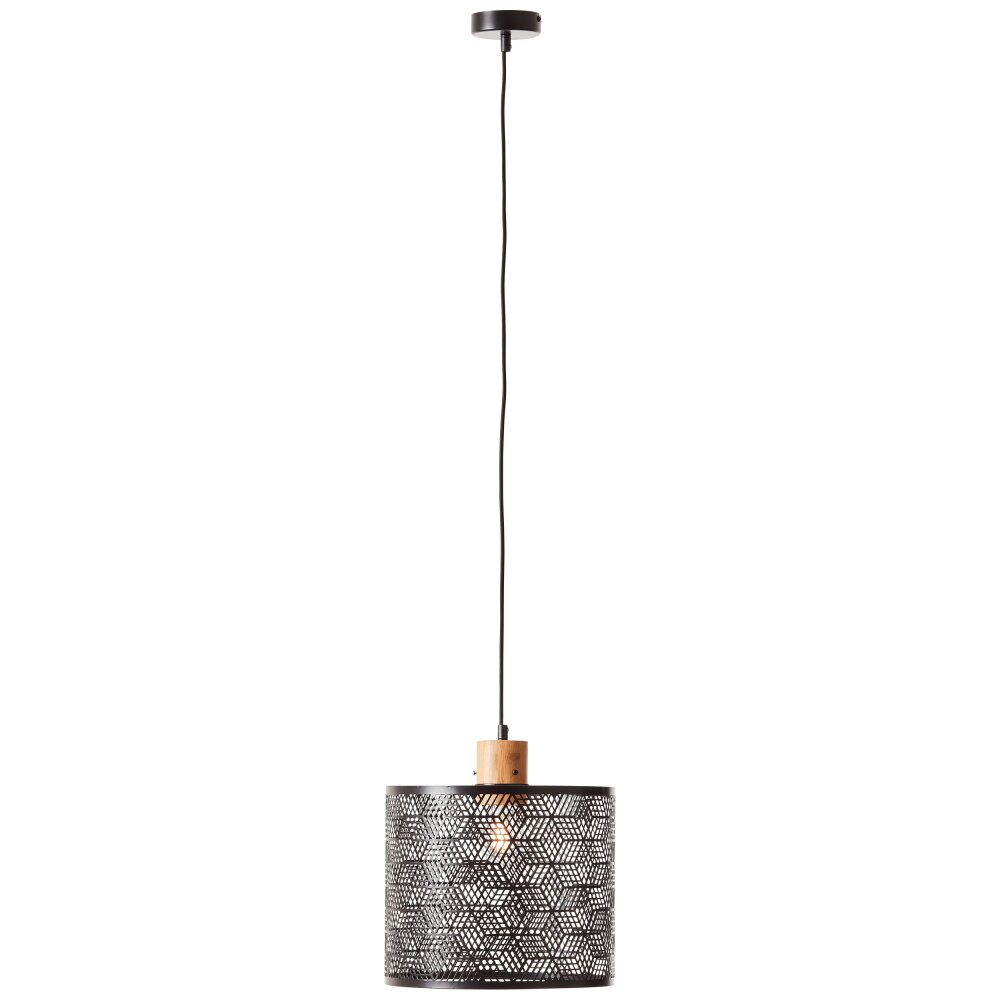 Brilliant Santy Lámpara Colgante Negro, 1 luz main product photo