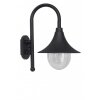 Brilliant Berna Aplique para exterior Negro, 1 luz