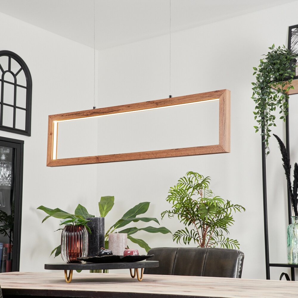 Fairburn Lámpara Colgante LED Negro, 1 luz main product photo