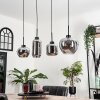 Talok Lámpara Colgante Ahumado, 4 luces