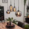 Talok Lámpara Colgante Ahumado, 4 luces