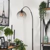 Tapitapa Lámpara de Pie Negro, 1 luz