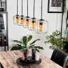 Lauden Lámpara Colgante Cristal 15 cm Colores ámbar, Transparente, 5 luces