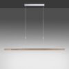 Paul Neuhaus ADRIANA Lámpara Colgante LED Madera clara, 3 luces
