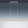 Paul Neuhaus ADRIANA Lámpara Colgante LED Madera clara, 3 luces