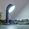 Moroni Poste de Jardín LED Antracita, 1 luz