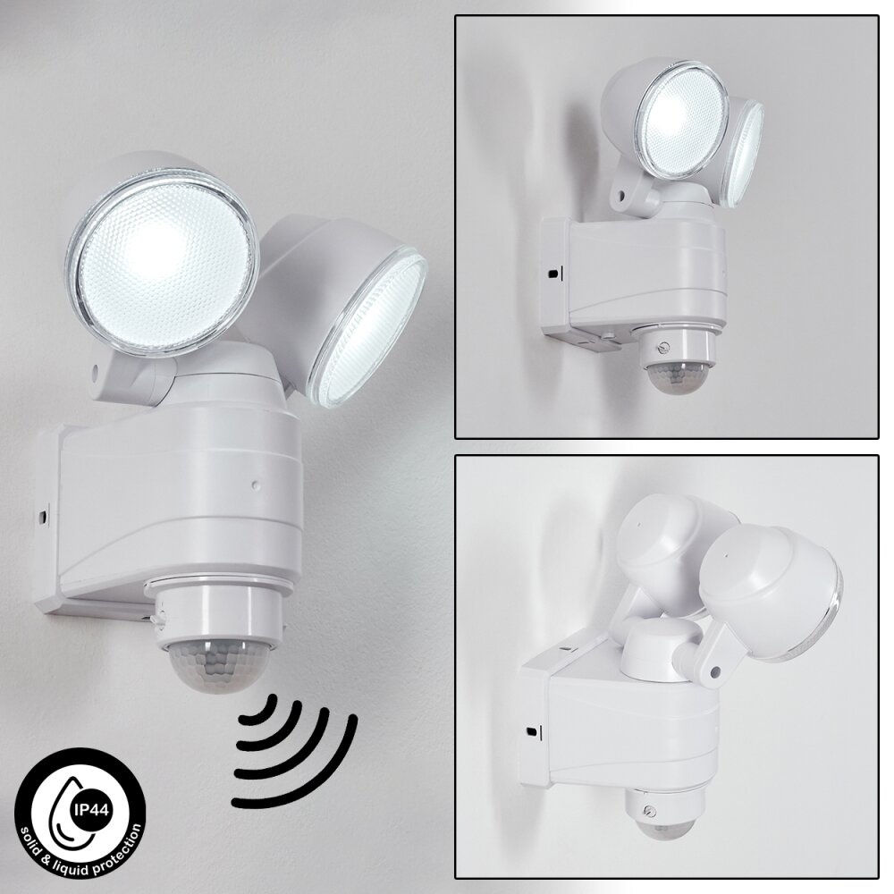Anyarhwi Aplique para exterior LED Blanca, 2 luces, Sensor de movimiento main product photo
