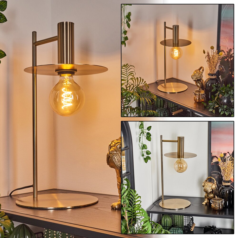 Faido Lámpara de mesa Latón, 1 luz main product photo