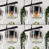 Lauden Lámpara Colgante Cristal 15cm Ahumado, 3 luces