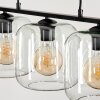 Lauden Lámpara Colgante Cristal 20cm Transparente, 3 luces