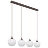 Globo MAXY Lámpara Colgante Moca, 4 luces