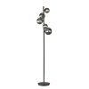Fischer & Honsel Bala Lámpara de Pie LED Negro, 5 luces
