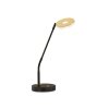 Fischer & Honsel Dent Lámpara de mesa LED Negro, 1 luz