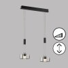 Fischer & Honsel Lavin Lámpara Colgante LED Negro, 2 luces