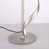 Paul Neuhaus QSWING Lámpara de mesa LED Plata, 1 luz, Mando a distancia