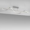 Paul Neuhaus QSWING Lámpara de Techo LED Plata, 1 luz, Mando a distancia