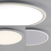 Leuchten Direkt EDGING Lámpara de Techo LED Blanca, 2 luces, Mando a distancia