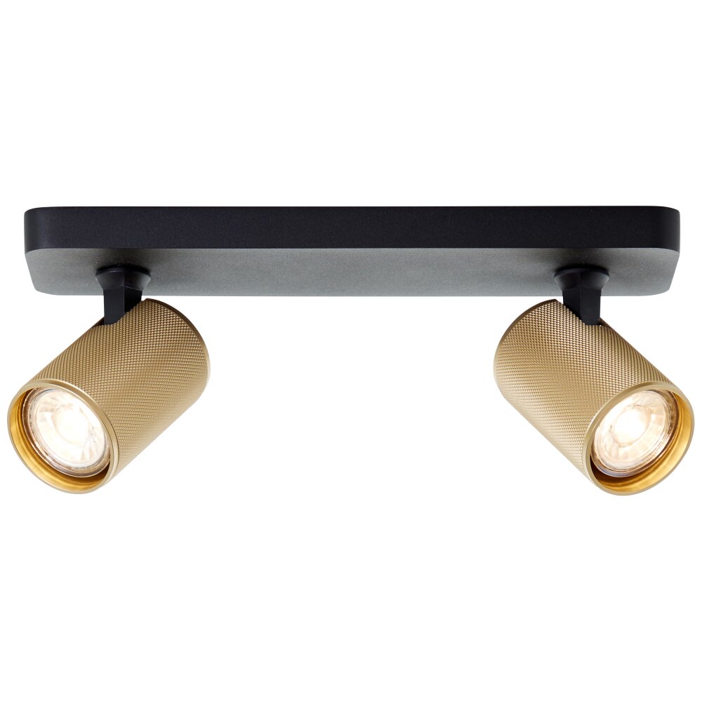 Brilliant Marty Lámpara de Techo Negro, 2 luces main product photo