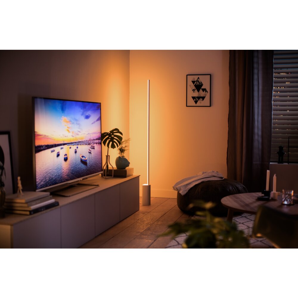 Philips Hue Signe Lámpara de Pie LED Blanca, 1 luz, Cambia de color main product photo