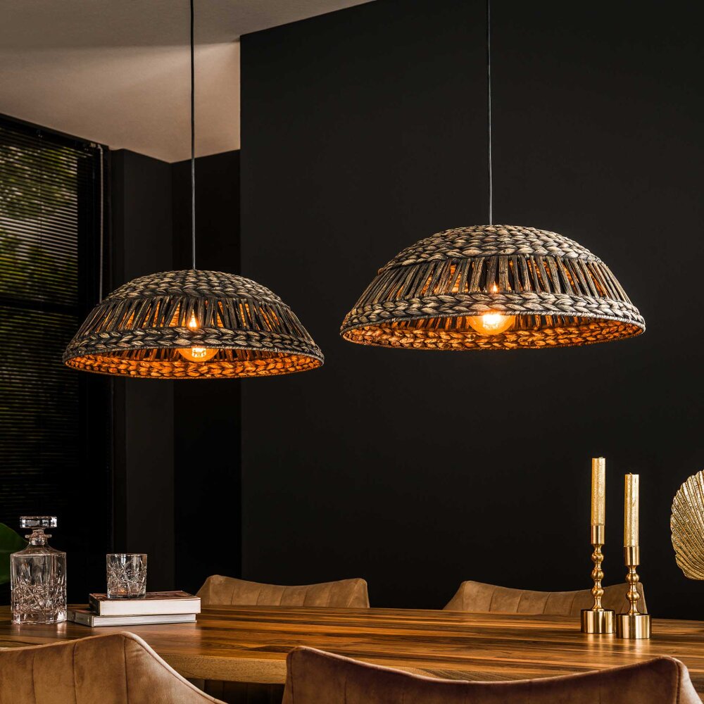 Burgase Lámpara Colgante Antracita, 2 luces main product photo