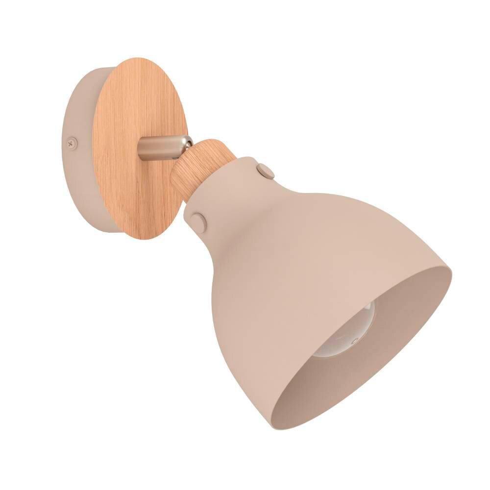 Eglo ARRECIFE Aplique Color madera, Níquel-mate, 1 luz main product photo