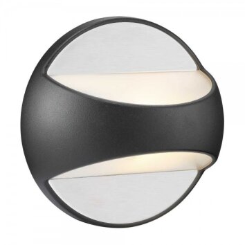 Nordlux TWIN Aplique para exterior Negro, 1 luz